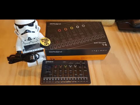 Roland T-8 Beat Machine Unboxing video Aira Compact series