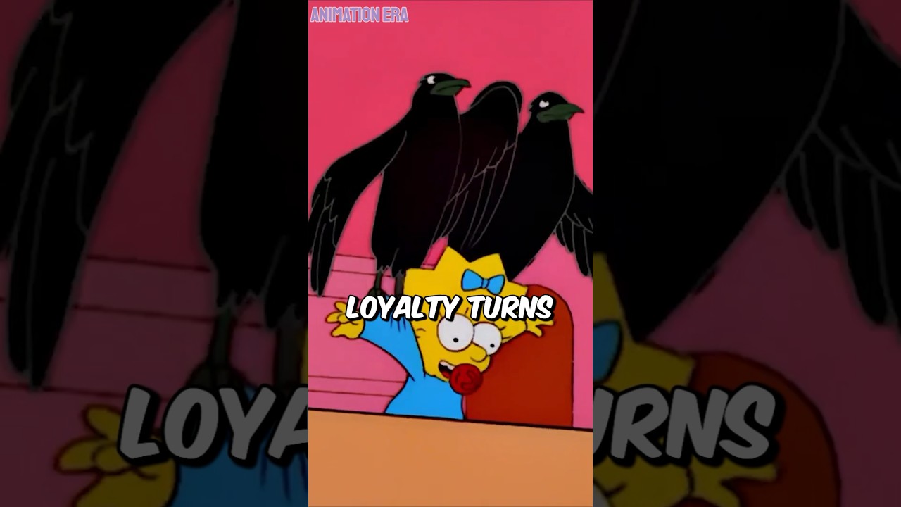 What Happens When Homer Gets Attacked By Crows? #thesimpsons
