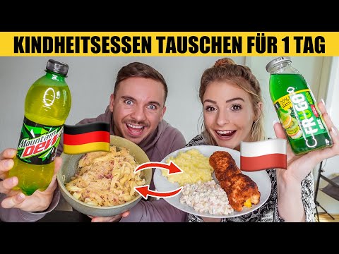 We swap our childhood food for 1 day (Polish for German)