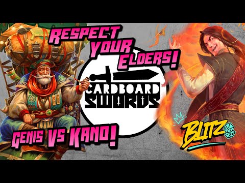 RESPECT YOUR ELDERS! Genis Wotchuneed V Kano - Blitz Armory Gameplay - Flesh and Blood TCG
