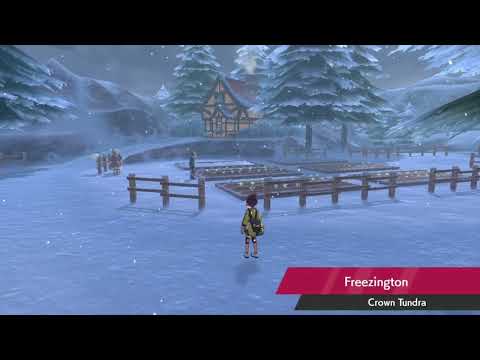 Best HD VGM 1377 - Freezington - [Pokémon Sword and Shield: The Crown Tundra]