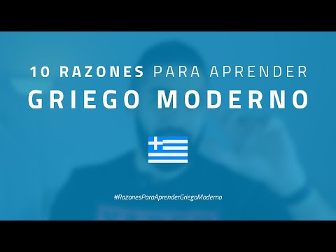 10 REASONS to learn MODERN GREEK in 2020