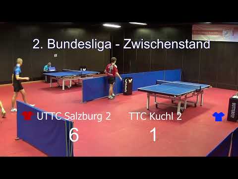 UTTC Salzburg 2 vs TTC Kuchl 2
