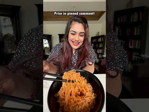 😍NEW MAGGI Spicy Garlic Flavour🍝NEWEST Maggi Flavour Review #foodshorts #maggi #ytshorts