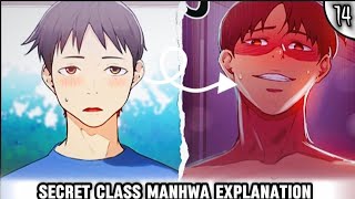 Secret class manhwa explanation in hindi | Part 14 | fully breakdown.