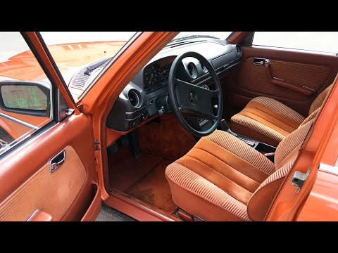 W123 Mercedes-Benz 300 D timeless diesel sedan, 1981