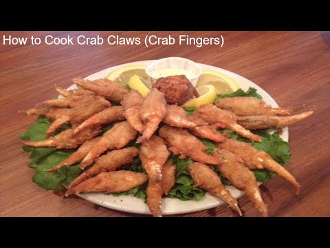How to Cook CRAB CLAWS | Fried Crab Claws (Crab Fingers)