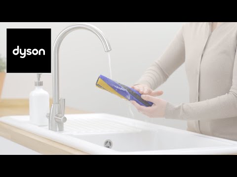 How to clean your Dyson V15 Detect™ cordless vacuum's soft roller brush bar