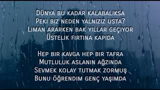 Uğur Ateş Sen yalnız ben yalnız Lyrics