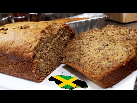 HOW TO MAKE THE BEST AUTHENTIC JAMAICAN BANANA BREAD RECIPE | PERFECTLY MOIST