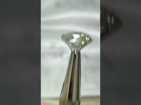 Natural diamond round 3.88 carat H color vs1 clarity GIA certified #shorts