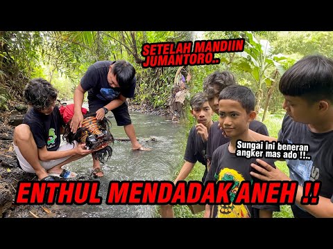 Enthul got possessed by something!! I INTENDED TO BATHE JUMANTORO BUT TURNED OUT LIKE THIS..