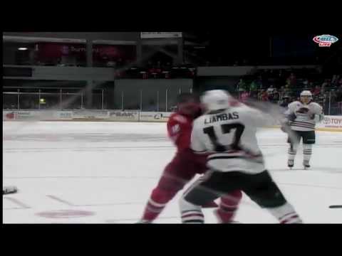 Kyle Hagel vs Mike Liambas
