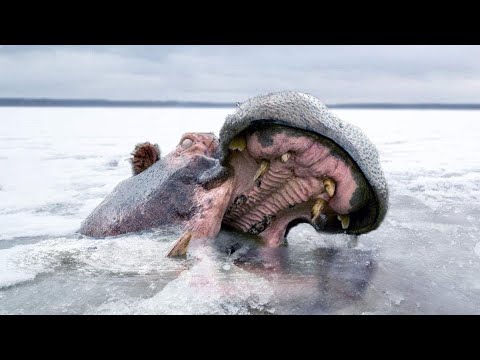 10 Shocking Animals That Were Frozen In Ice!
