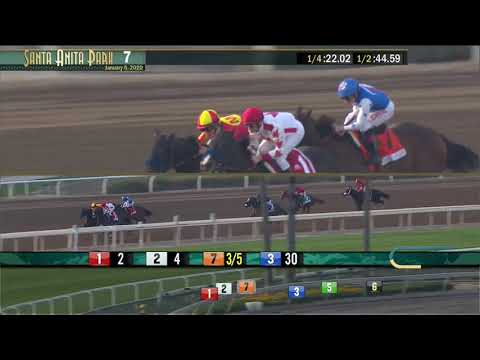 Santa Anita Park  Carrera 7 (The Santa Ynez Stakes Gr.2) - 5 de Enero 2020