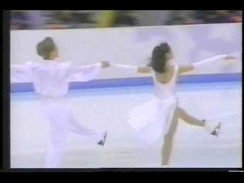 Drobiazko & Vanagas (LTU) - 1994 Lillehammer, Ice Dancing,  Compulsory Dance No. 1