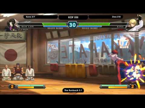 TRB 3.1 KOF XIII - Kane 317 vs Ziwa 310
