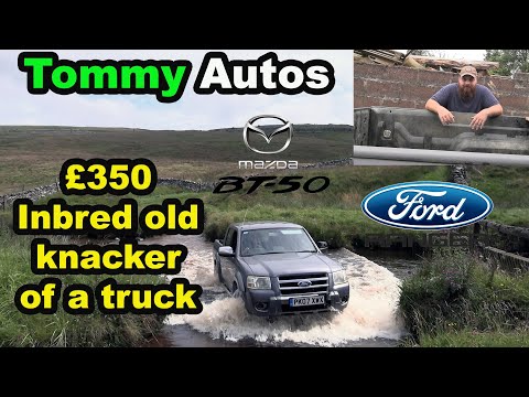 This is what you get for £350 in the used pickup market - 2007 Ford Ranger Thunder / Mazda BT 50