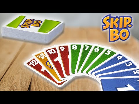 SKIP BO KARTEN - Spielregeln TV (Spielanleitung Deutsch) - MATTEL GAMES SKIP.BO SKIP-BO