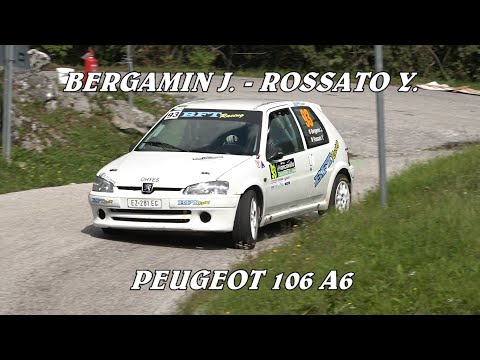 BERGAMIN J. - ROSSATO Y. | RALLY PIANCAVALLO 2023 | PEUGEOT 106 A6 | VIDEOCLIP