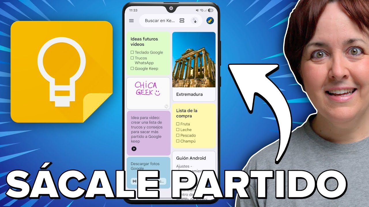 Tu Android tiene una APP de notas BRUTAL... y así la puedes APROVECHAR al 100%