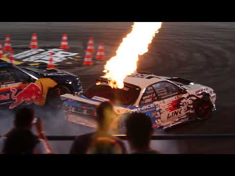 Drift Masters EC Płock 2018 (Runda 1) - TOP 16 (J. Shanahan vs J. Hountondji)