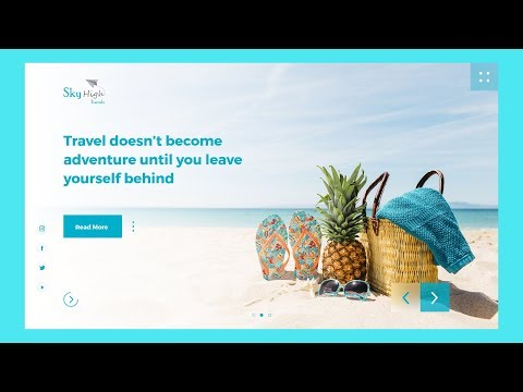 Web Design In Adobe XD | How To Make Website UI Design Using Adobe XD