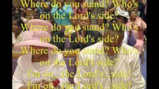 Who's on the Lord's Side by Rev. Timothy Wright and the Timothy Wright Concert Choir