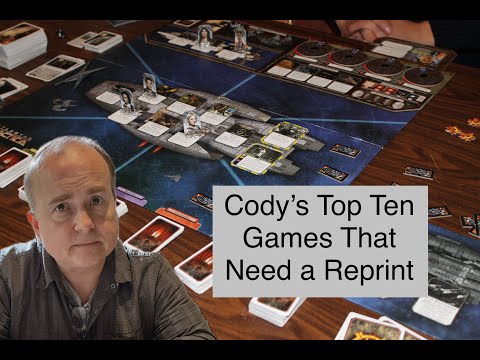 The Discriminating Gamer: Cody's Top Ten Games That Need a Reprint (May 2025)