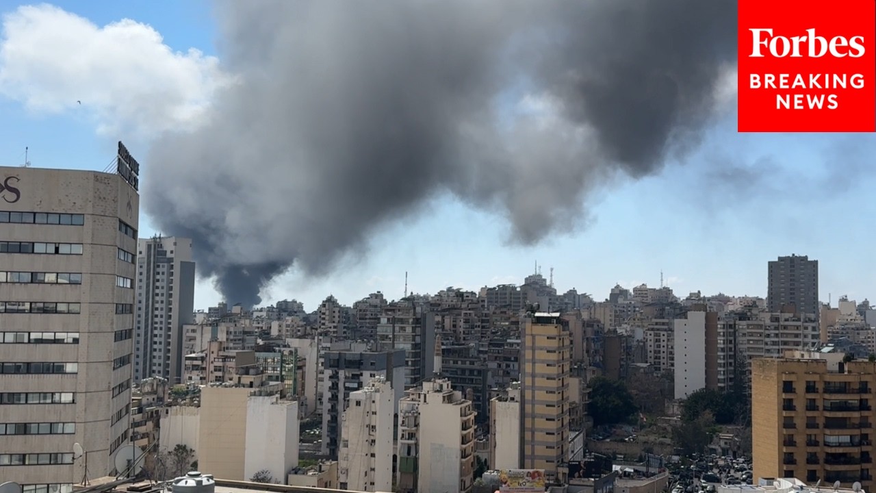 Video | Israel Carries Out Large Wave Of Strikes On Beirut, Lebanon Despite Ceasefire With Iran