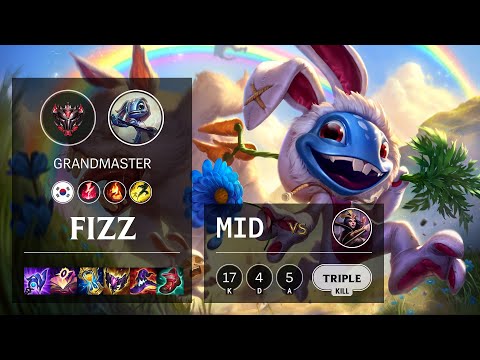 Fizz Mid vs LeBlanc - KR Grandmaster Patch 11.24