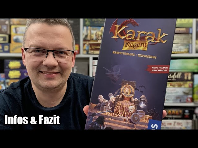 Vídeo relacionado con KOSMOS 683252 Karak Regent - Ampliación al juego base Karak, emocionante juego de niños a partir de 7 años para 2-5 personas, juego de mesa de aventura de fantasía, con dados, instrucciones en alemán,