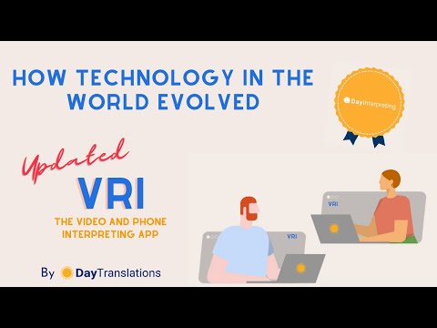 How Technology in the World Evolved and our New Updated VRI: Video and Phone Interpreting App