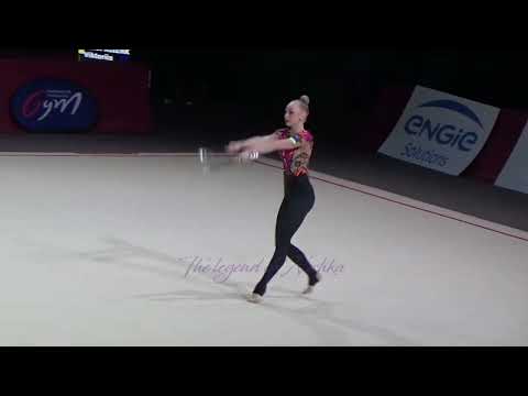 Viktoriia ONOPRIIENKO (UKR) clubs - 2024 Grand Prix Thiais AA