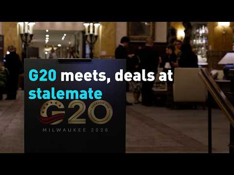 G20 trade ministers meet in U.S. state of Wisconsin amid trade tensions