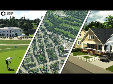 Building The PERFECT Low-Density Neighborhoods | Cities Skylines 2