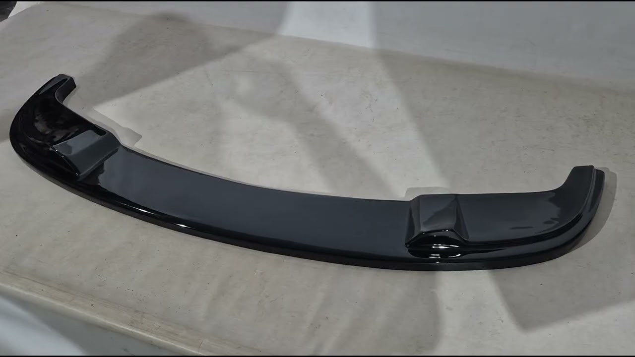Передний лип-спойлер DPT (для M Sport/Technic, черный глянец) Video 1