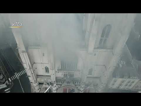 La cathédrale de Nantes brûlée : images de la catastrophe