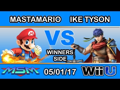 MSM 95 - CHG | MastaMario (Mario) Vs. Ike Tyson (Ike) Winners Side - Smash Wii U