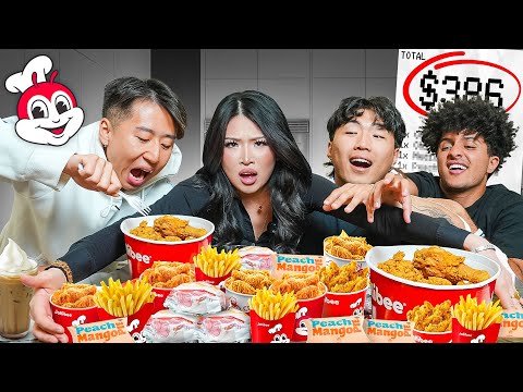 ALLES VON DER JOLLIBEE-SPEISEKARTE ESSEN