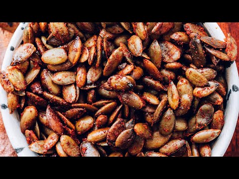 Chili Lime Roasted Pepitas (5 Ingredients!) | Minimalist Baker Recipes