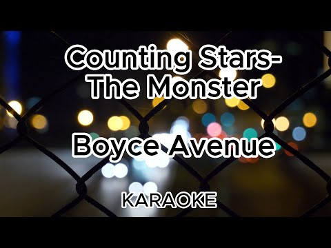 Counting Stars/The Monster - OneRepublic/Eminem Rihanna(Boyce Avenueft.Carly Rose Sonenclar) KARAOKE