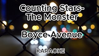 Counting Stars/The Monster - OneRepublic/Eminem Rihanna(Boyce Avenueft.Carly Rose Sonenclar) KARAOKE