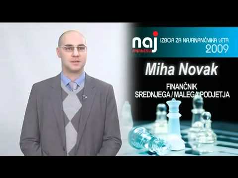 Najfinančnik 2009 - Miha Novak