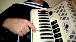 Sin ti, inquietos del norte acordeon teclas