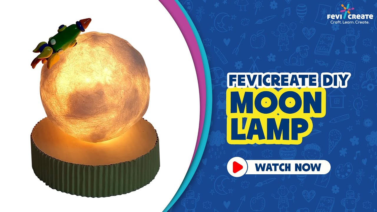 How to make a DIY Moon Lamp
