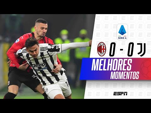 Gols e lances de Milan x Juventus