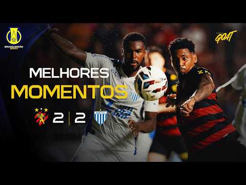 Gols e lances de Sport x Avaí