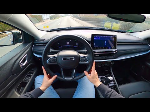 2022 Jeep Compass S Plug-In Hybrid - review & pov test drive #jeep #testdrive #jeepcompass