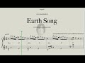 Earth Song Easy Piano Michael Jackson